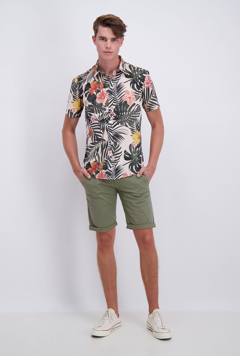 FLORAL AOP SHIRT
