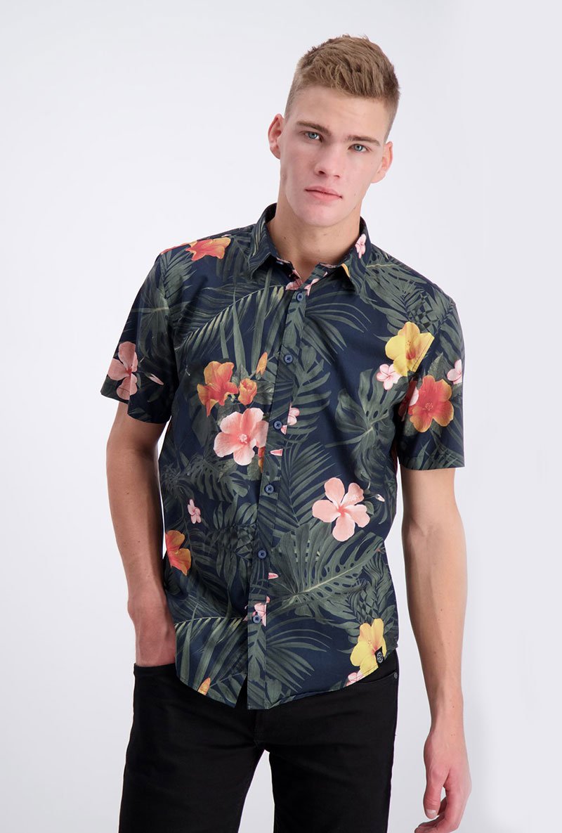 FLORAL AOP SHIRT