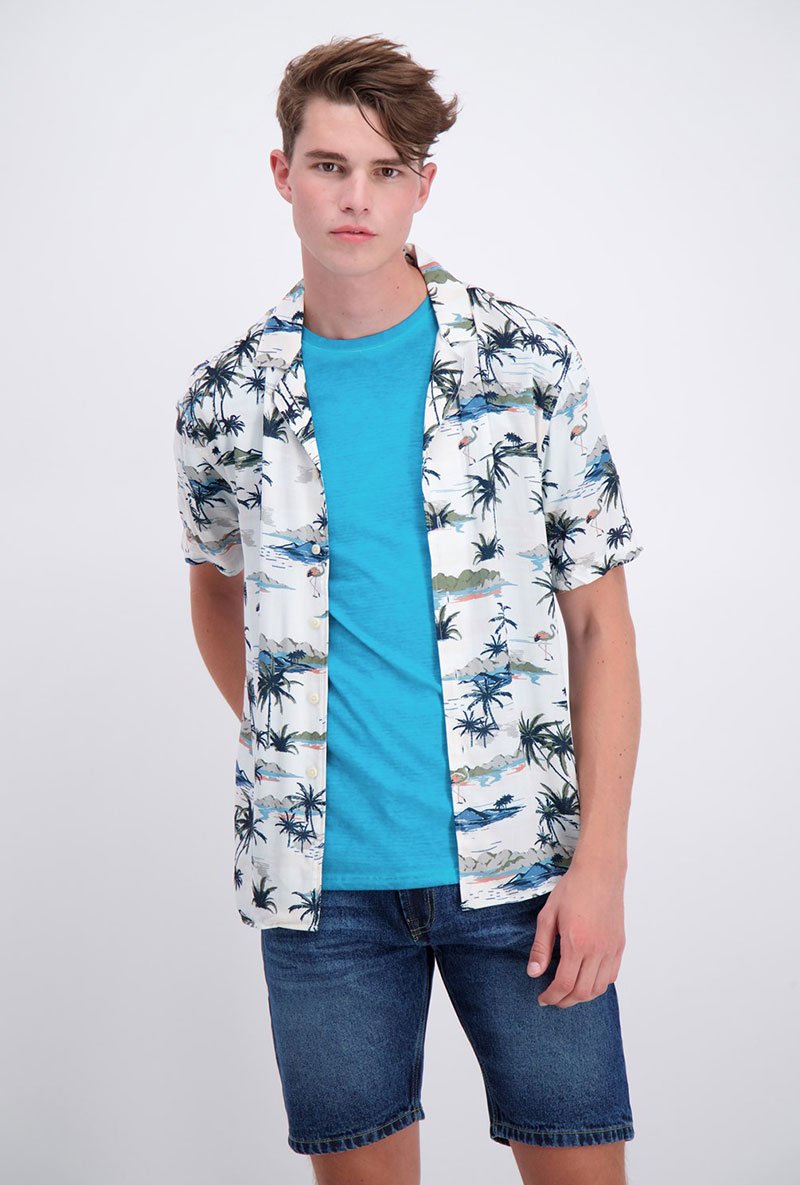 FLAMINGO RESORT SHIRT