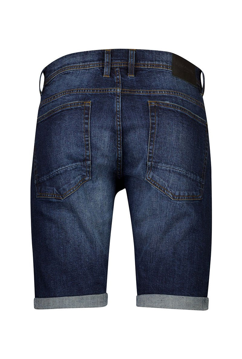 REGULAR FIT DENIM SHORTS
