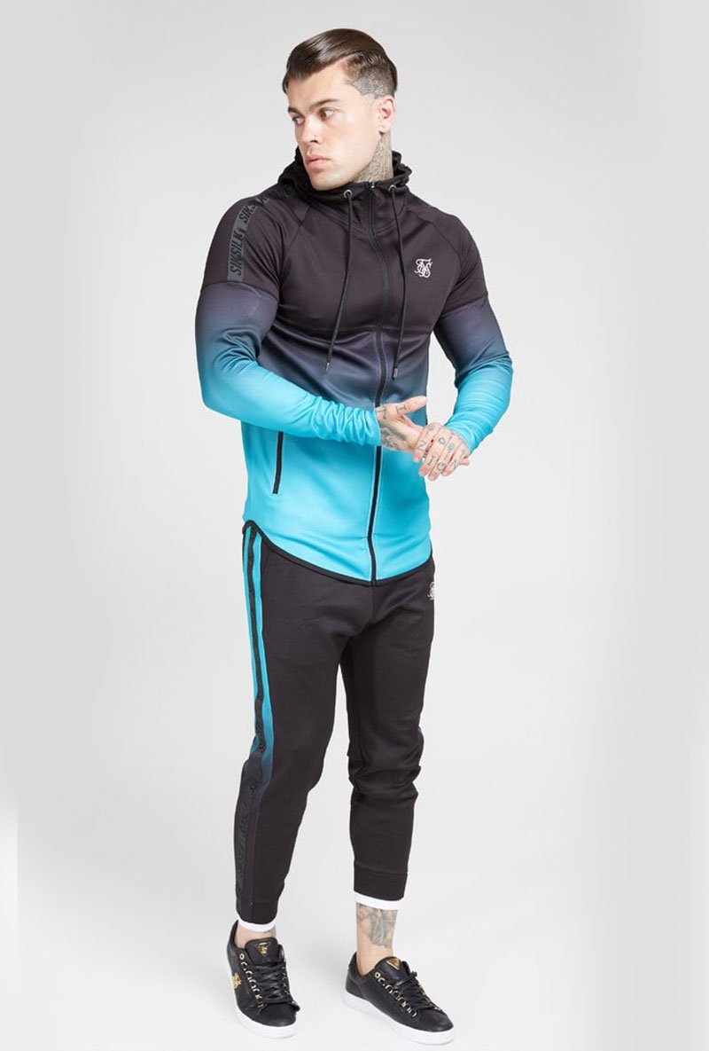 ATHLETE HYBRID ZIP THROUGH HOODIE