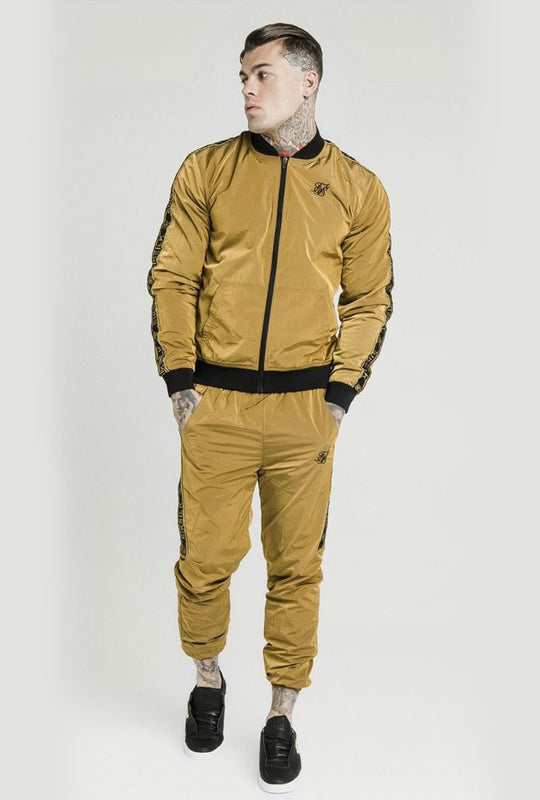 CRUSHED NYLON BOMBER