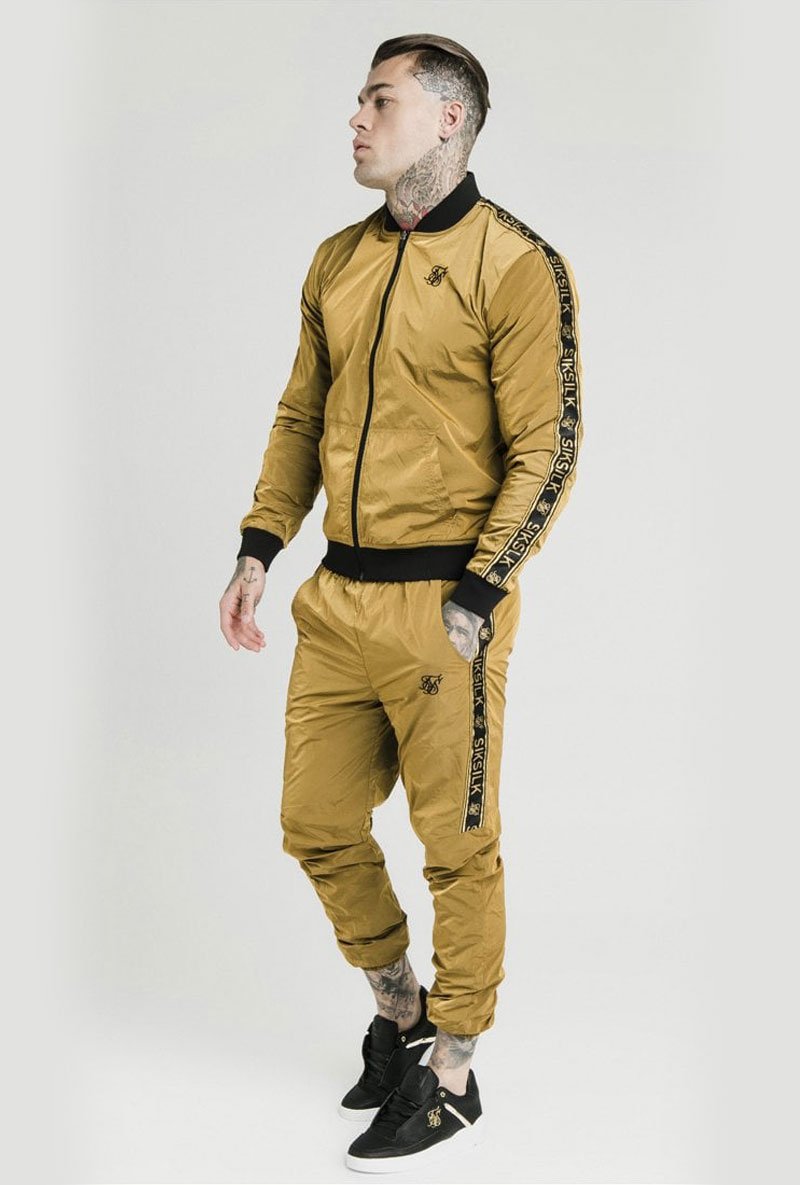 CRUSHED NYLON BOMBER