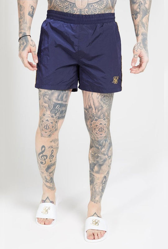 CRUSHED NYLON II TAPE SHORTS