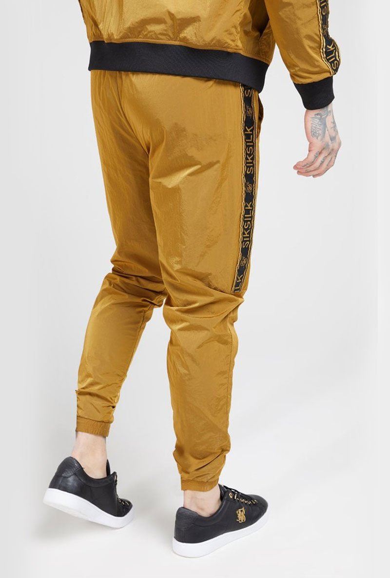 CRUSHED NYLON JOGGERS