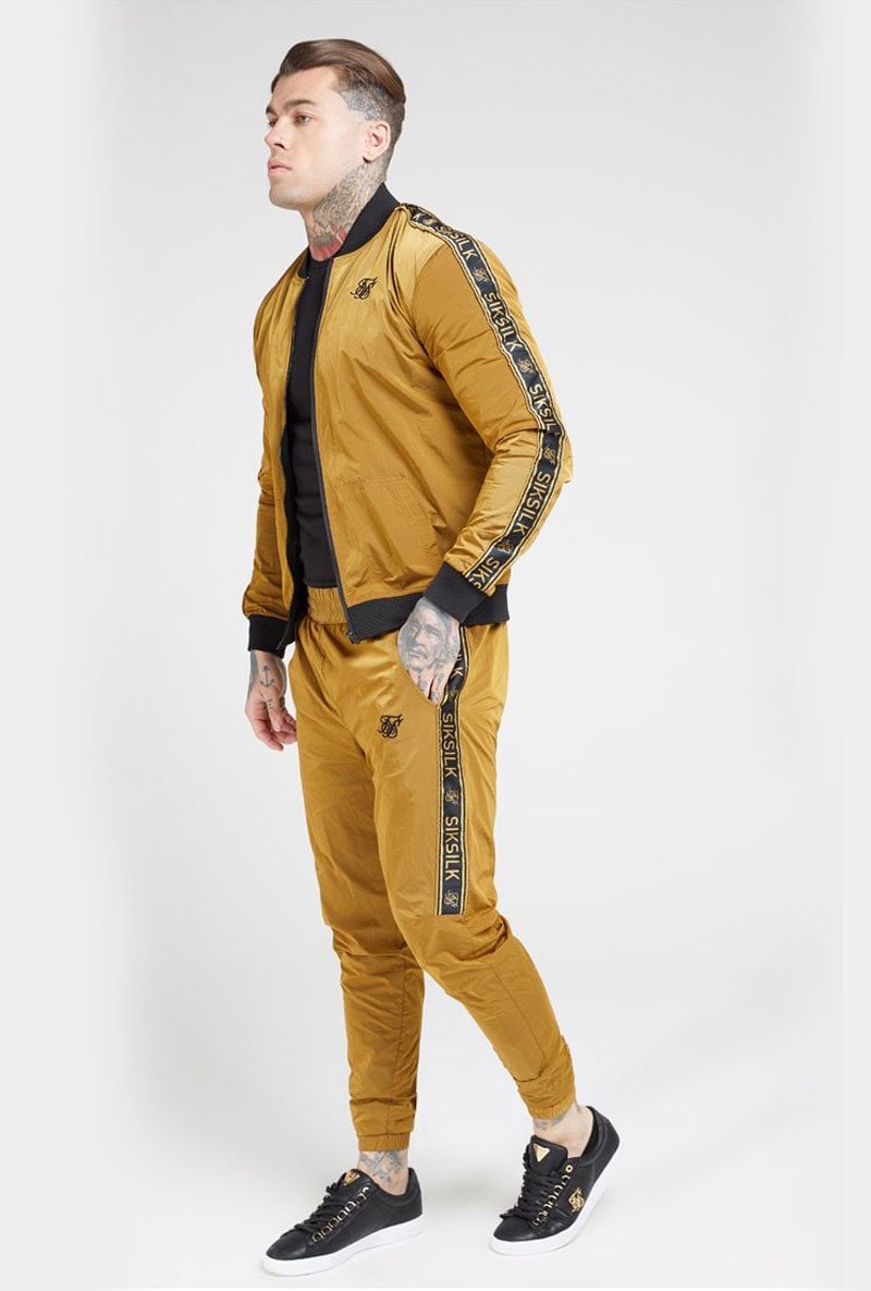 CRUSHED NYLON JOGGERS