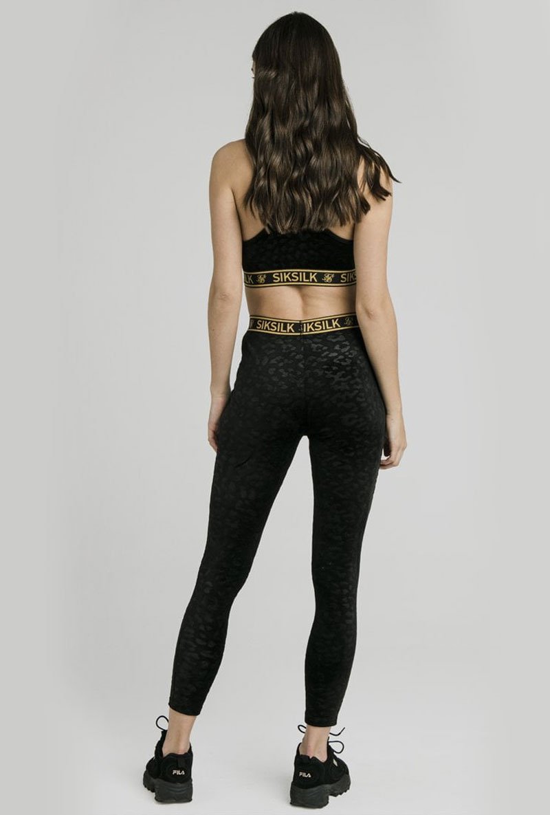 DEBOSSED VELOUR BRALETTE