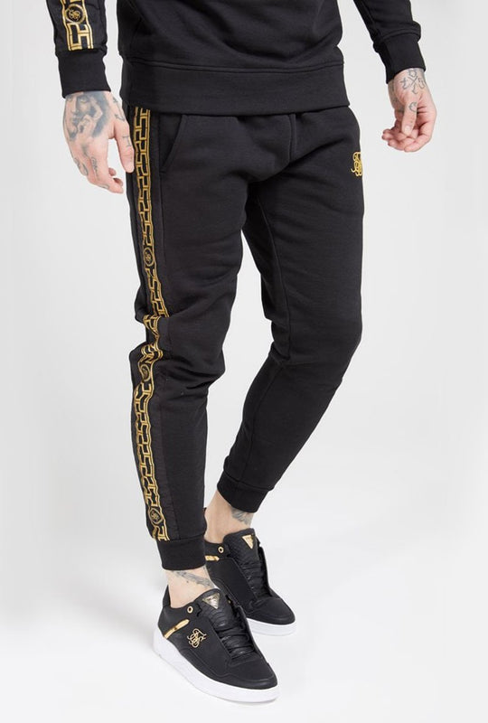 MUSCLE FIT NYLON PANEL JOGGERS