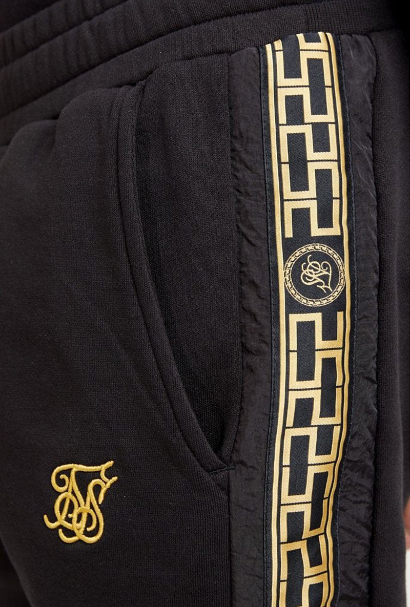 MUSCLE FIT NYLON PANEL JOGGERS