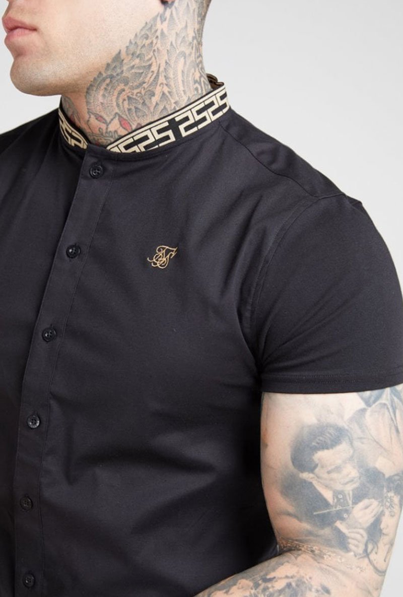 TAPE COLLAR SHIRT