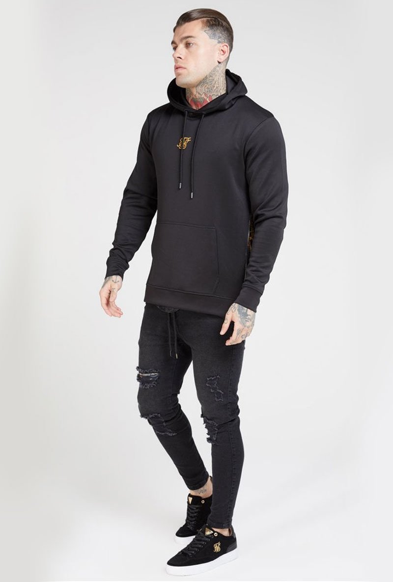 SIDE ZIP HYBRID HOODIE