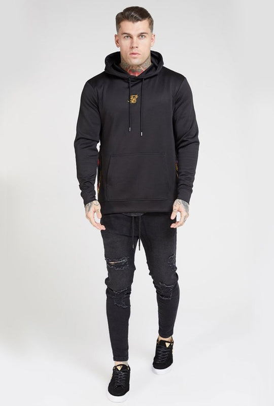 SIDE ZIP HYBRID HOODIE