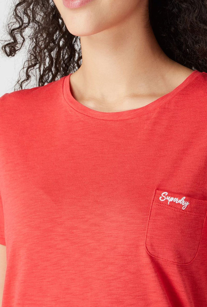 ORANGE LABEL CREW NECK TEE