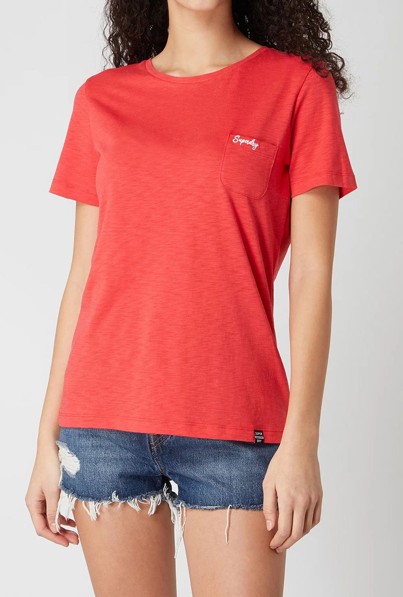 ORANGE LABEL CREW NECK TEE