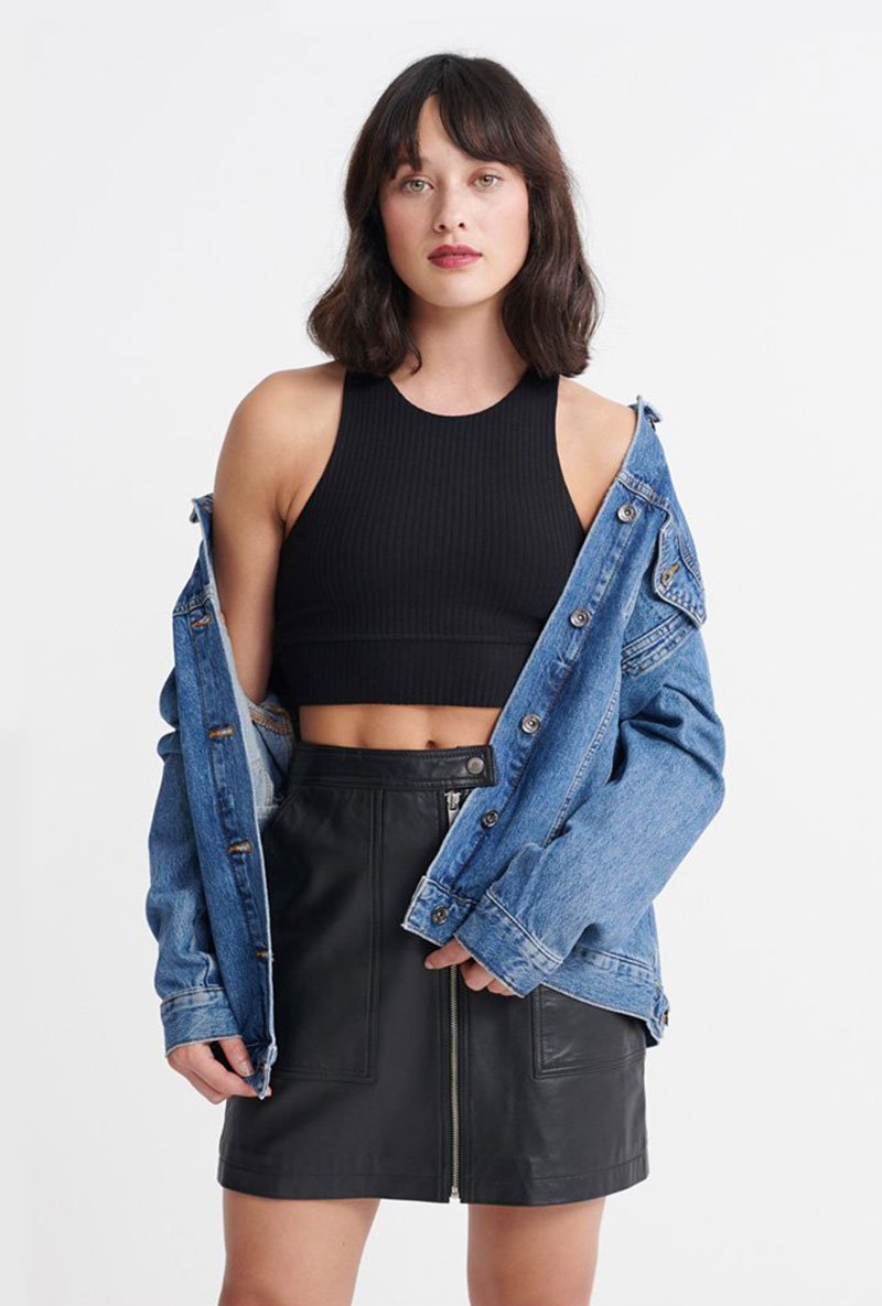 DESERT RIB CROP TOP