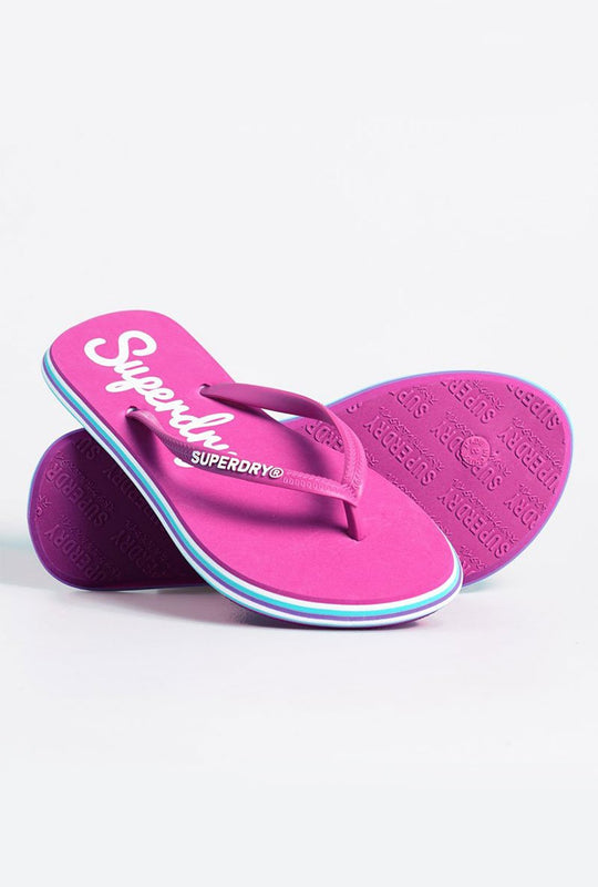 NEON RAINBOW FLIP FLOP