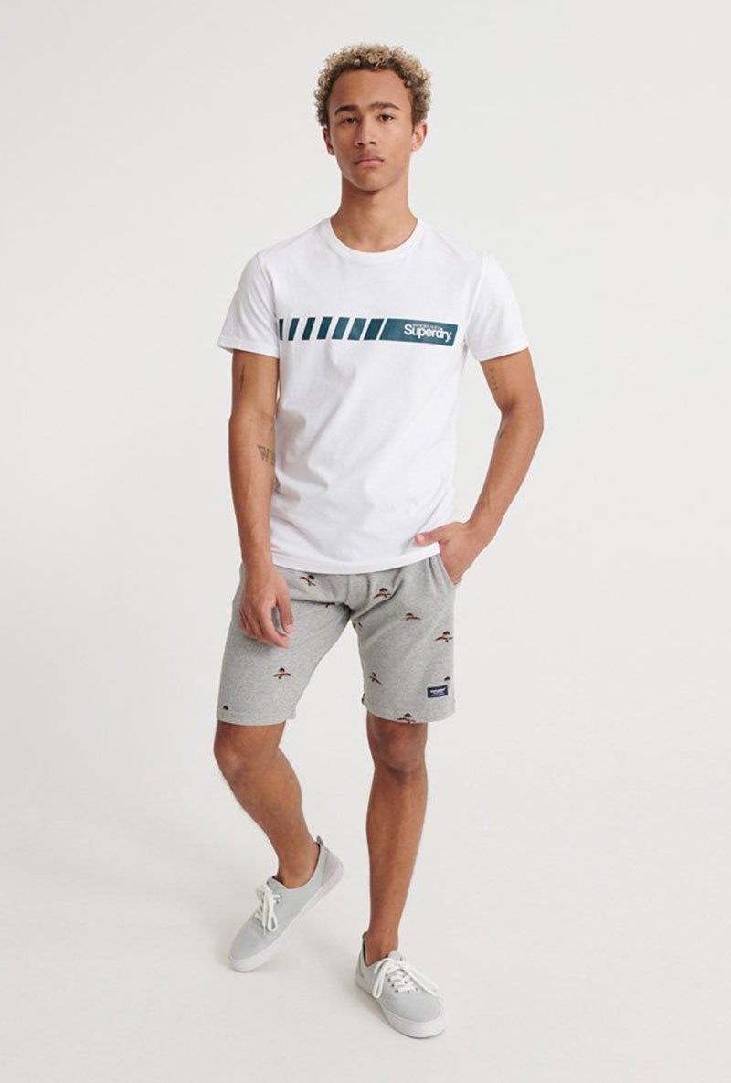 MINI PALM PRINT SHORTS