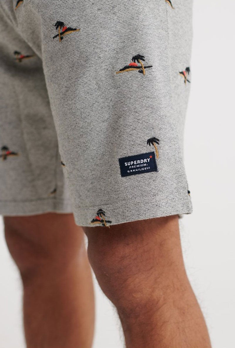 MINI PALM PRINT SHORTS