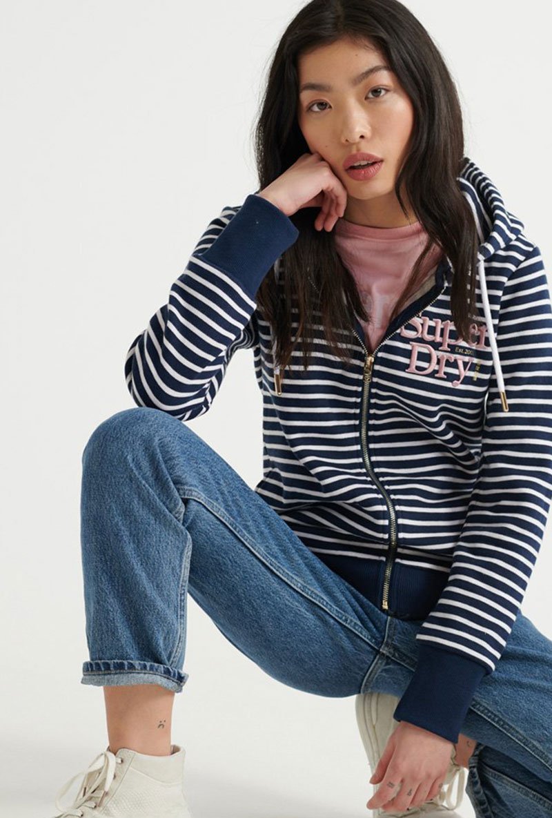 APPLIQUE SERIF ZIPHOOD