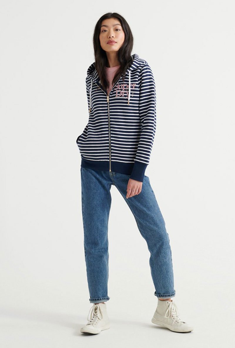 APPLIQUE SERIF ZIPHOOD