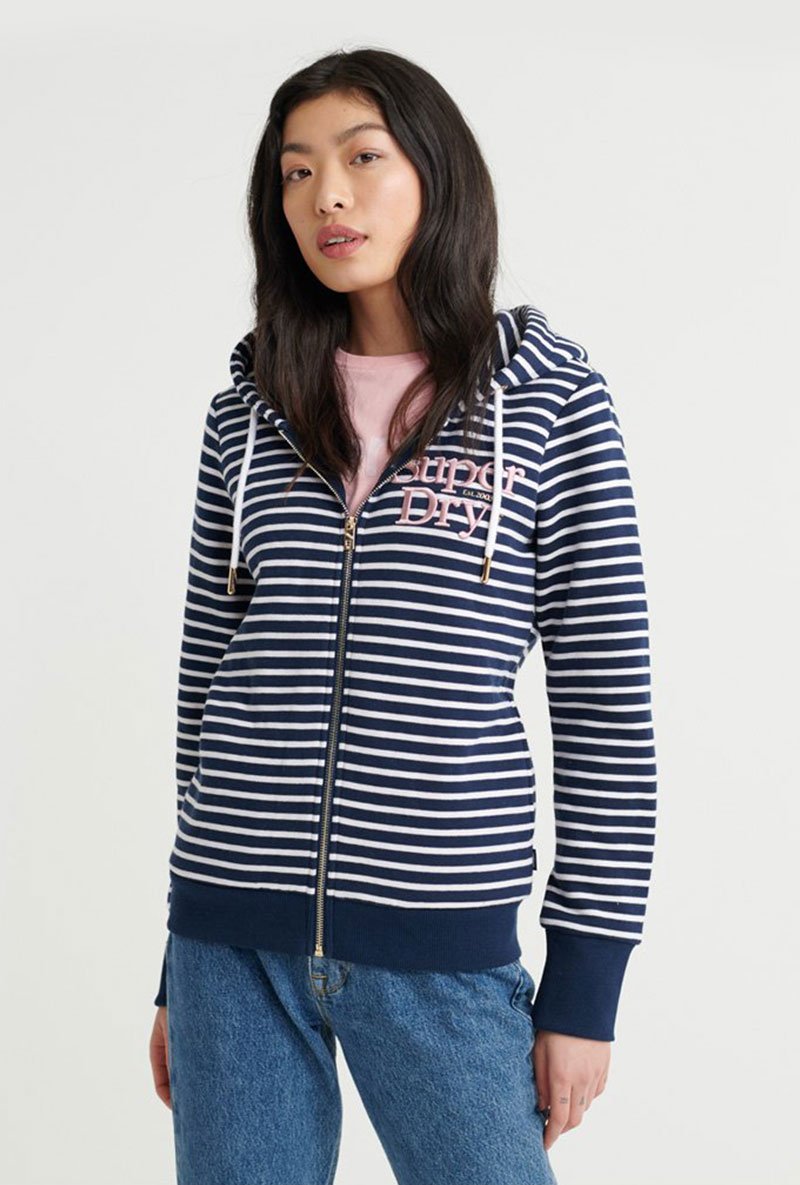 APPLIQUE SERIF ZIPHOOD