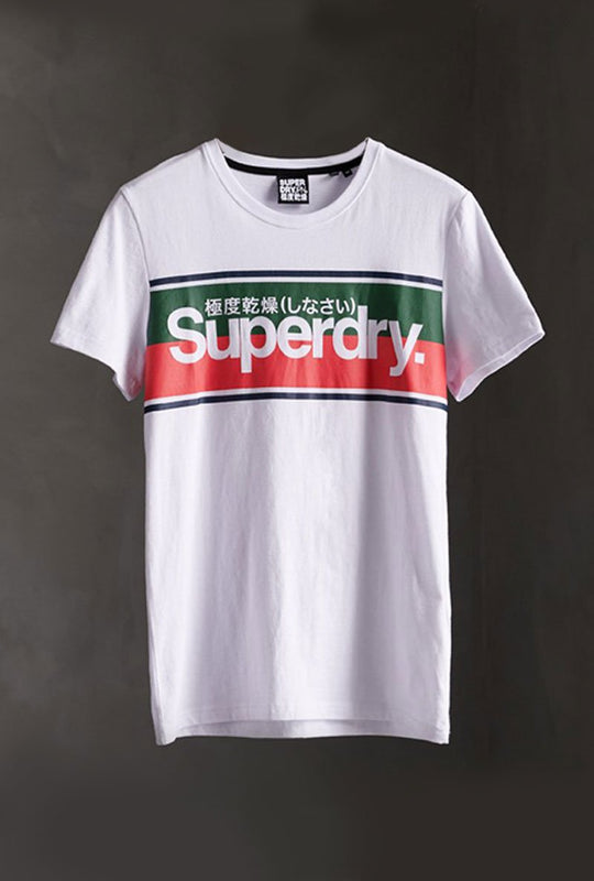 CORE LOGO II STRIPE TEE